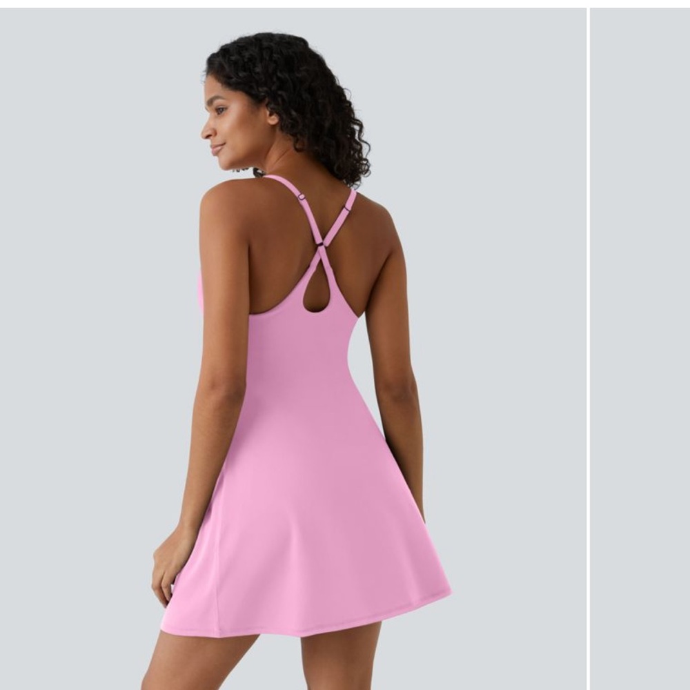 HALARA
Everyday Softlyzero™ Plush Backless Flare Activity dress zise Large - Picture 4 of 12